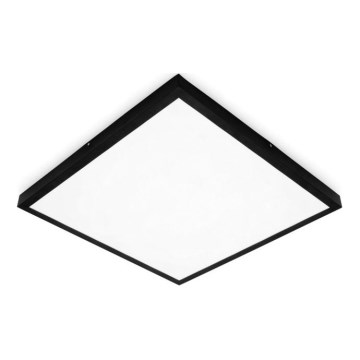LED-Anbaupanel BRISBANE LED/36W/230V 4000K 59,5x59,5 cm schwarz