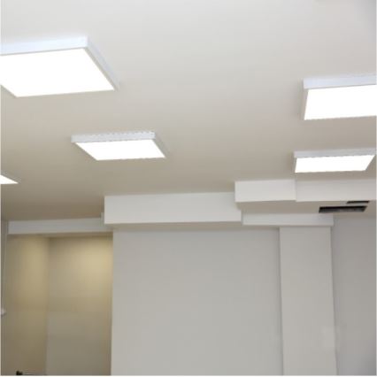 LED-Anbaupanel BRISBANE LED/36W/230V 4000K 59,5x59,5 cm weiß