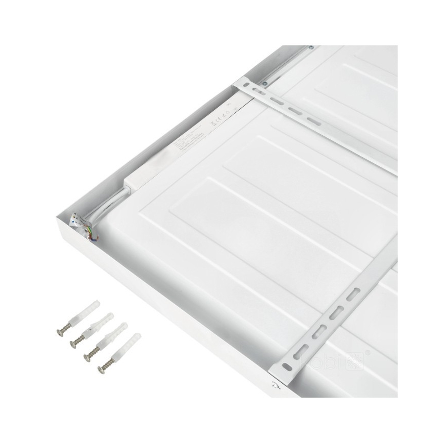 LED-Anbaupanel BRISBANE LED/36W/230V 4000K 59,5x59,5 cm weiß