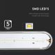 LED-Arbeitsleuchtstofflampe PC/PC 1xLED/48W/230V 6000K 150cm IP65