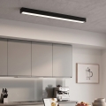 LED Aufbau-/Pendelleuchte mit Kabelabhängung LED/44W/230V 4000K 120 cm schwarz
