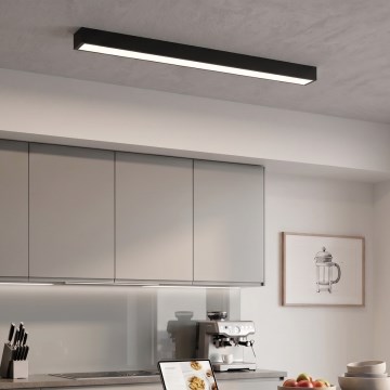 LED Aufbau-/Pendelleuchte mit Kabelabhängung LED/44W/230V 4000K 120 cm schwarz