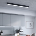 LED Aufbau-/Pendelleuchte mit Kabelaufhängung LED/44W/230V 6000K 120 cm schwarz
