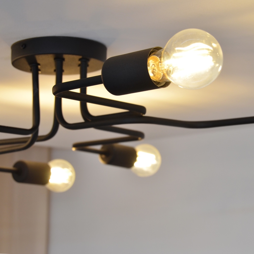 LED-Aufbauleuchte TUBE 6xE27/15W/230V