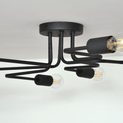 LED-Aufbauleuchte TUBE 6xE27/15W/230V