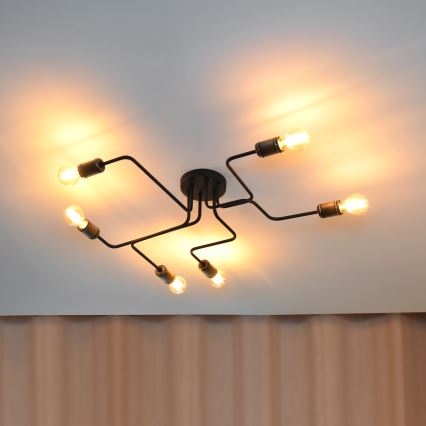 LED-Aufbauleuchte TUBE 6xE27/15W/230V