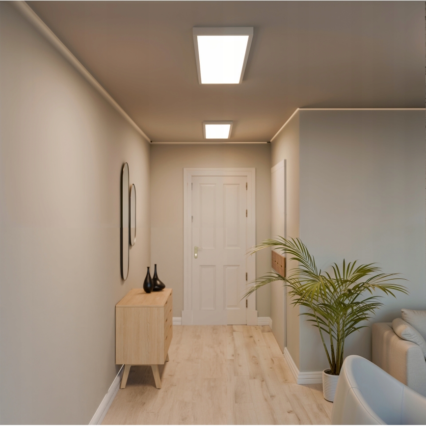 LED-Aufbaupanel LED/60W/230V 30x120 cm weiß