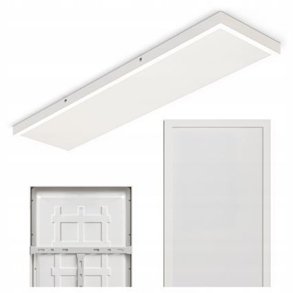 LED-Aufbaupanel LED/60W/230V 30x120 cm weiß