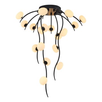 LED-Aufgesetzte Deckenleuchte GELA 18xLED/3W/230V 3000K schwarz