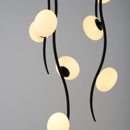 LED-Aufgesetzte Deckenleuchte GELA 18xLED/3W/230V 3000K schwarz