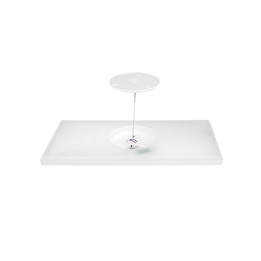 LED Aufbaumodul NIVERA LED/32W/230V IP54 3000/4000/6000K 29,5x59,5 cm weiß
