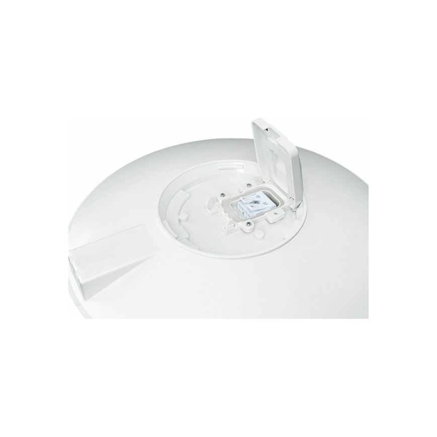 LED-Außen-Deckenleuchte mit Sensor VISTA LED/15W/230V Ø 26 cm IP54 weiß