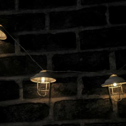 LED-Außen-Dekobeleuchtung LOFT 10xLED/2xAA