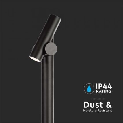 LED Außen-Flexlampe LED/4W/230V 3000K IP44 100 cm schwarz