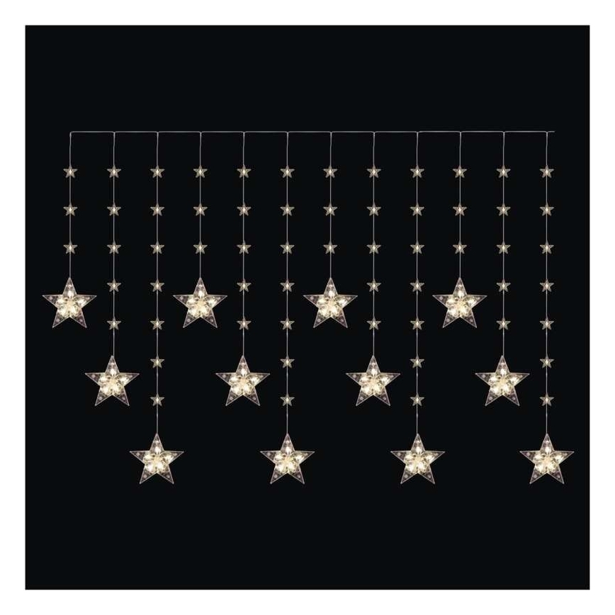 LED-Außen-Lichterkette 120xLED 3xAA 1,7 m IP44 warmweiß