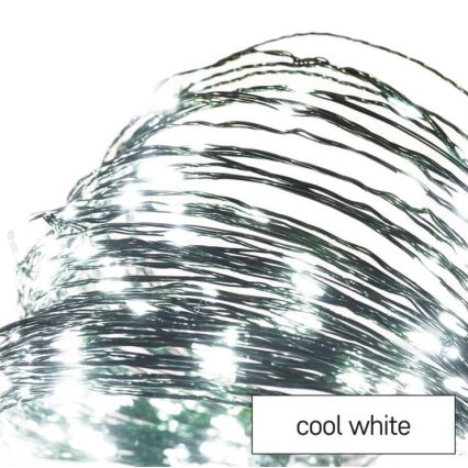LED-Außen-Lichterkette, 150 LEDs, 20 m, IP44, kaltweiß