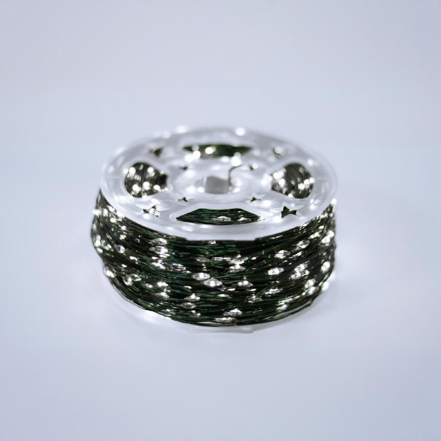 LED-Außen-Lichterkette 1500xLED/230V, 8 Funktionen, 153 m, IP44, kaltweiß, mit Fernbedienung