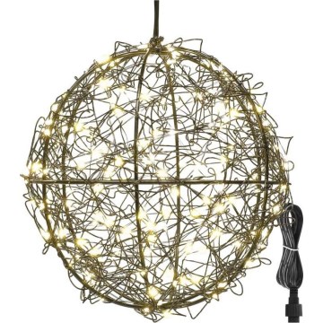 LED-Außen-Lichterkette 200xLED 5 m IP44 warmweiß