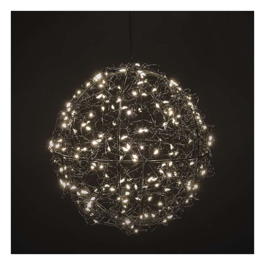 LED-Außen-Lichterkette 200xLED 5 m IP44 warmweiß