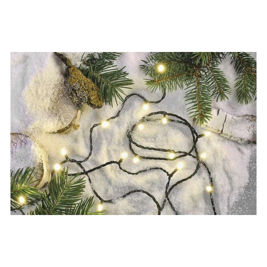 LED-Außen-Lichterkette 240xLED/8 Modi 29m IP44 warmweiß