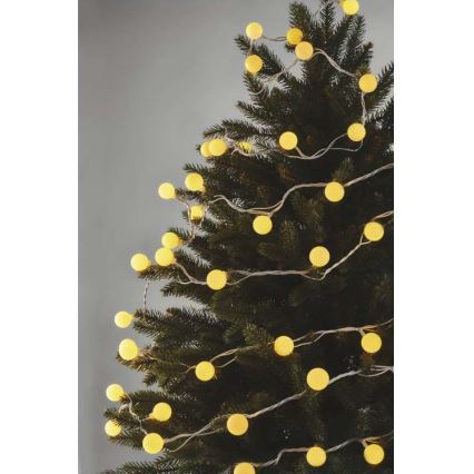 LED  Außen-Lichterkette 40xLED/9m IP44 warmweiß