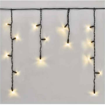 LED-Außen-Lichterkette 50xLED/3x0,4m IP44 kalt-/warmweiß
