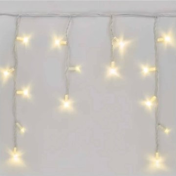 LED-Außen-Lichterkette 50xLED/3x0,4m IP44 warmweiß