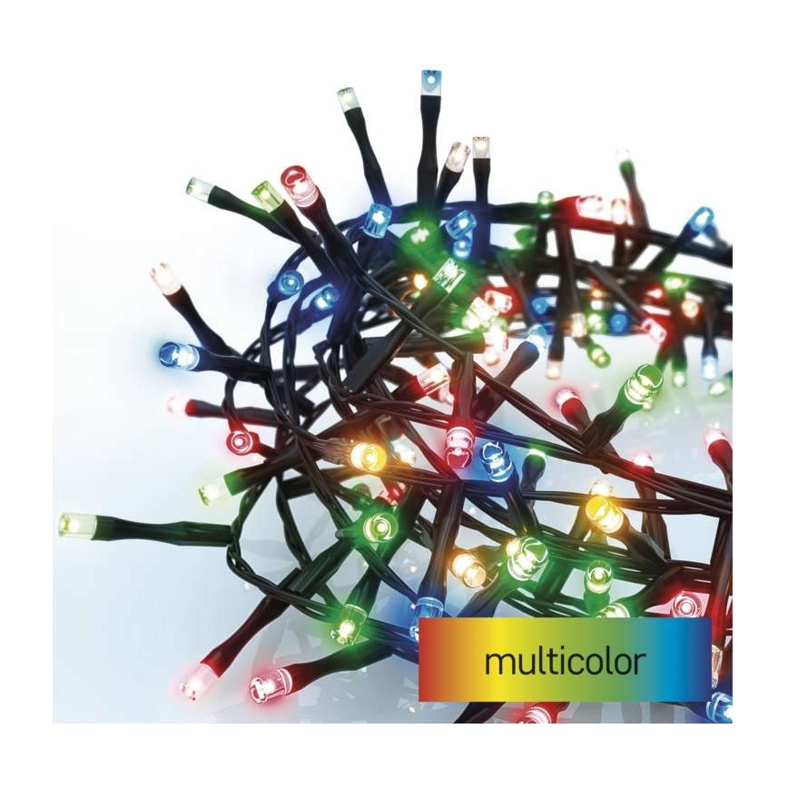 LED-Außen-Lichterkette 600 LEDs/17 m IP44 mehrfarbig