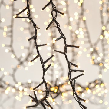 LED-Außen-Lichterkette SNAKE, 1300 LEDs, 31,16 m, IP44, warmweiß