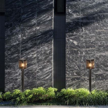 LED Außen-Solarleuchte mit Sensor LED/2,5W/3,7V 3000K IP54 2000 mAh Schwarz