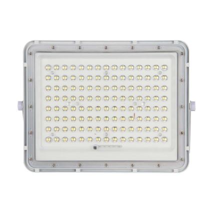LED Außen-Solarstrahler LED/20W/3,2V 4000K Weiß IP65 + Fernbedienung