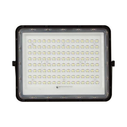 LED Außen-Solarstrahler LED/20W/3,2V 6400K Schwarz IP65 16000 mAh + Fernbedienung