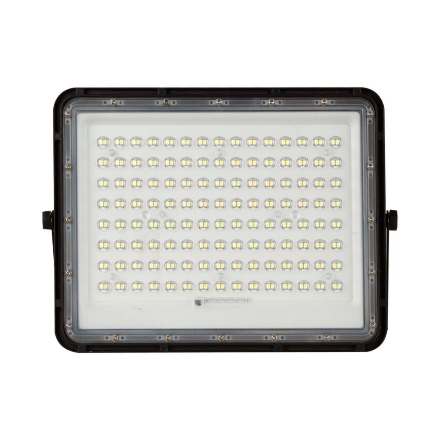 LED Außen-Solarstrahler LED/20W/3,2V 6400K Schwarz IP65 16000 mAh + Fernbedienung