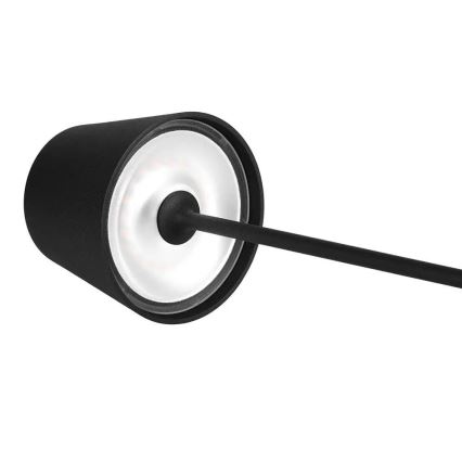 LED Außen-Tischlampe, dimmbar, berührungsempfindlich, wiederaufladbar, LED/2W/230V, 4400 mAh, IP54, Anthrazit