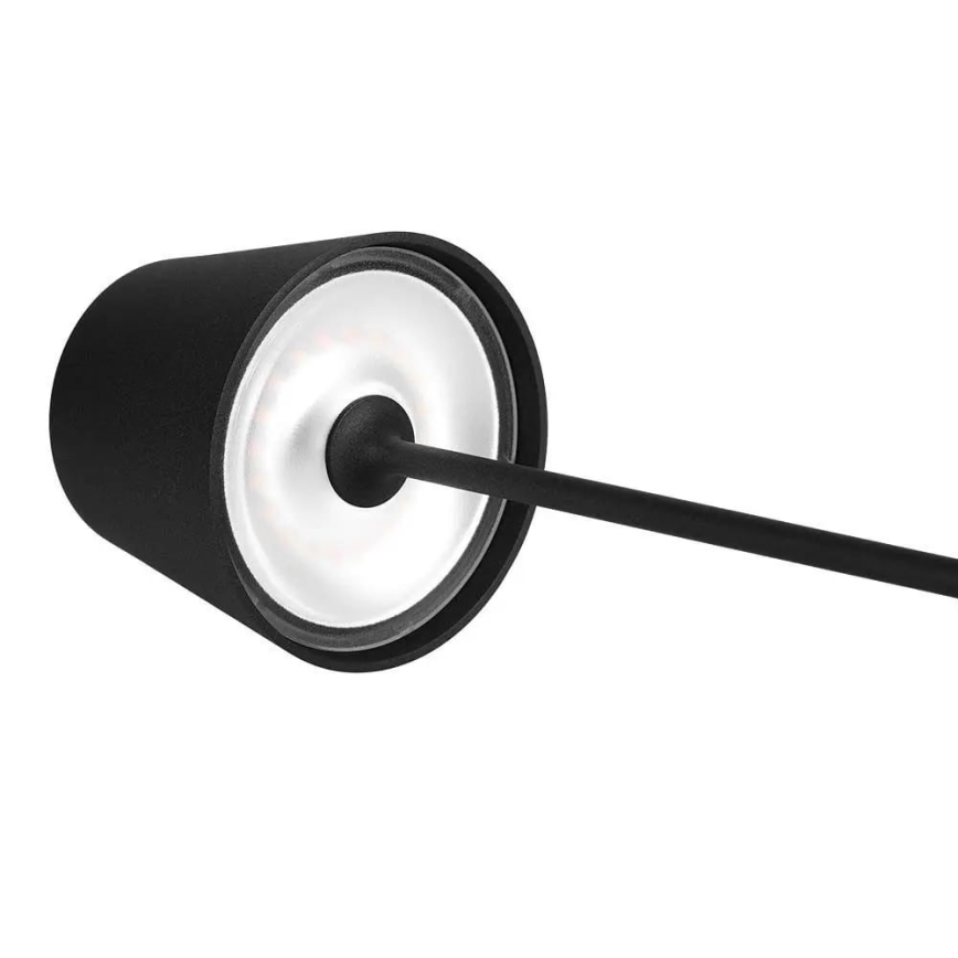 LED Außen-Tischlampe, dimmbar, berührungsempfindlich, wiederaufladbar, LED/2W/230V, 4400 mAh, IP54, Anthrazit