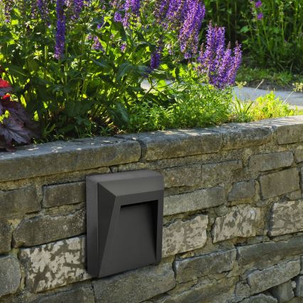 LED Außen-Treppenleuchte HOLDEN LED/1W/230V IP65 Anthrazit