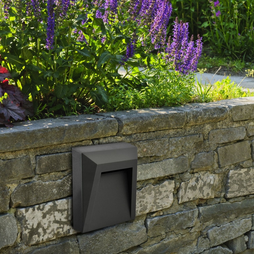 LED Außen-Treppenleuchte HOLDEN LED/1W/230V IP65 Anthrazit