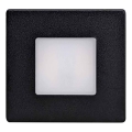 LED-Außen-Treppenleuchte LED/1,7W/230V 3000/4000/6000K IP54 schwarz
