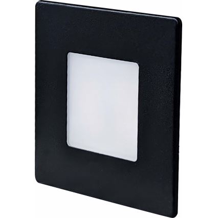 LED-Außen-Treppenleuchte LED/1,7W/230V 3000/4000/6000K IP54 schwarz