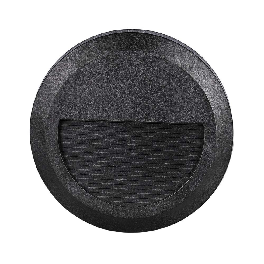 LED Außen-Treppenleuchte LED/2W/230V IP65 3000K Schwarz