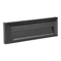 LED Außen-Treppenleuchte LED/3W/230V IP65 4000K Schwarz