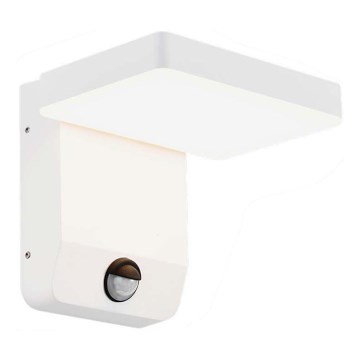 LED Außen-Wandflexleuchte mit Sensor LED/17W/230V IP65 4000K Weiß