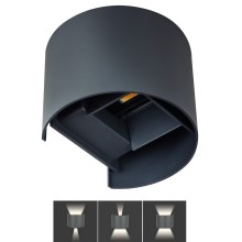LED Außen-Wandleuchte REKA LED/7W/230V IP54 schwarz