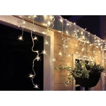 LED-Außen-Weihnachts-Lichtervorhang, 120 LEDs / 230 V, 3 m, IP44