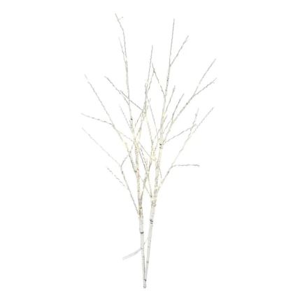 LED-Außen-Weihnachtsdekoration, 100 LEDs, 3×AA, warmweiß, IP44