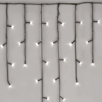 LED Außen-Weihnachtslichterkette 100xLED/2,5x0,9m IP44 kaltweiß