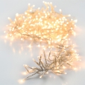LED-Außen-Weihnachtslichterkette 3.000 LEDs / 230 V / 8 Funktionen, 24,8 m, IP44, warmweiß