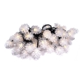 LED Außen-Weihnachtslichterkette 40xLED/15m IP44 warmweiß