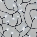 LED-Außen-Weihnachtslichterkette 40×LED/3×AA 3,3 m IP44 kaltweiß
