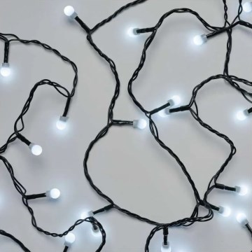 LED-Außen-Weihnachtslichterkette, 480 LEDs / 8 Funktionen, 53 m, kaltweiß, IP44
